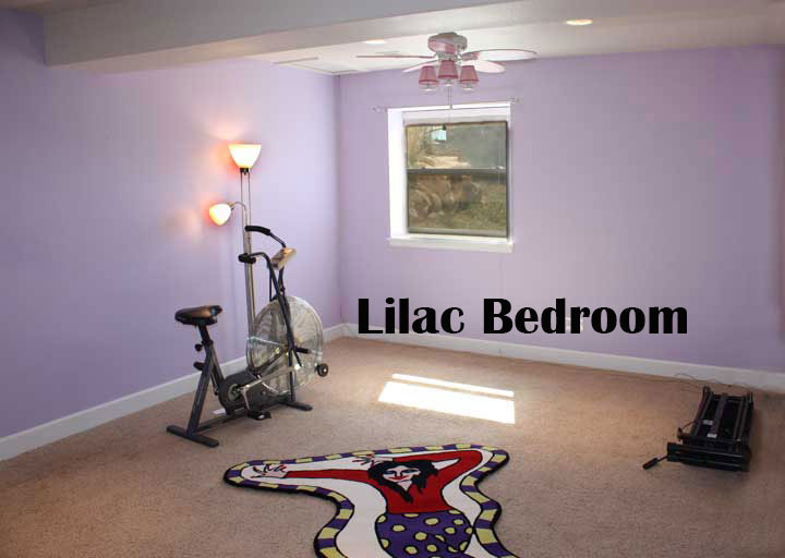 Lilac Room (largest BR) facing south
