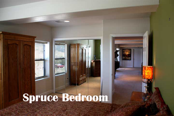 Spruce Bedroom opens into Great Room